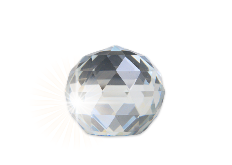 Crystal Maze Engraved Crystal (4cm)
